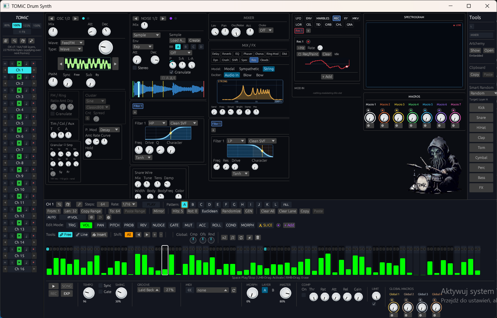 TOMiC Interface Overview