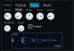 Tape Echo & Saturation Delay