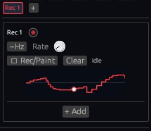 Custom Curve Drawing & Hand Gesture Recording