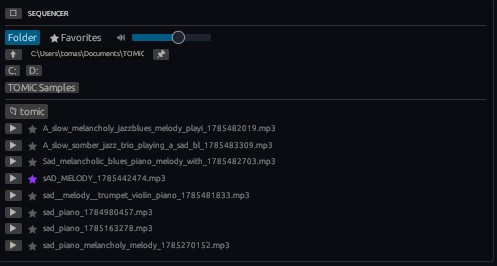 Integrated Sample Browser & Live Waveform Preview