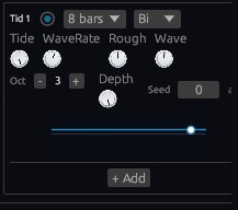 Tidal (Fractal Noise Drift)